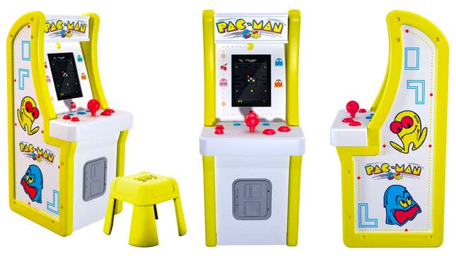 Image for article titled Child-Sized Arcade Cabinets Let You Force Your Favorite Retro Games on Your Kids