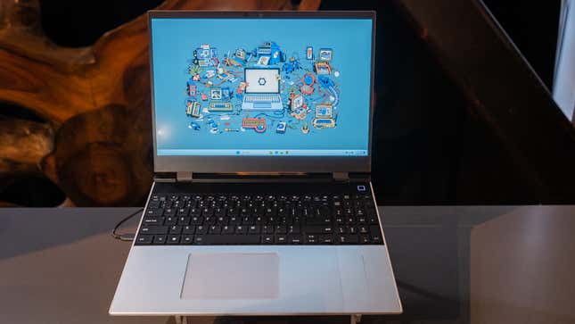 A photo of the Framework laptop