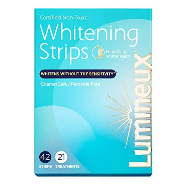 Image for article titled Get a Gleaming Smile and Save Over $5 with Lumineux Teeth Whitening Strips for Post Prime Day