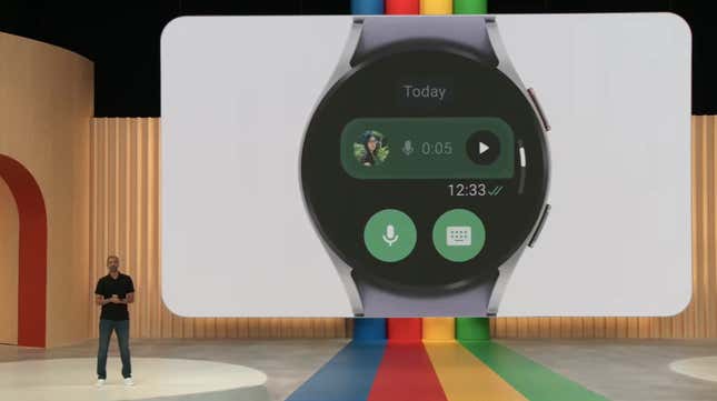 Google I/O Wear OS