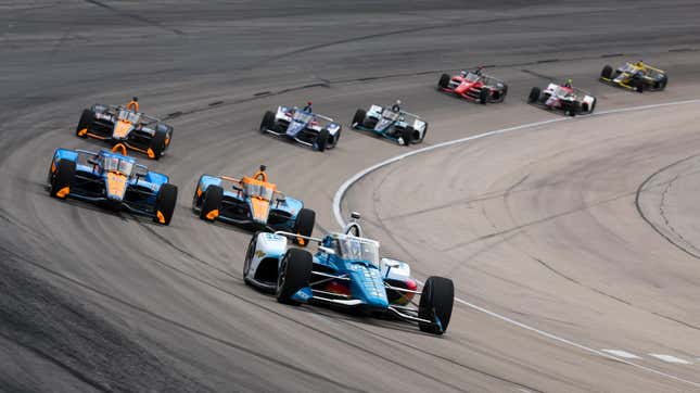 Image for article titled IndyCar’s 2024 Hybrid System Could Shine Brightest On Ovals