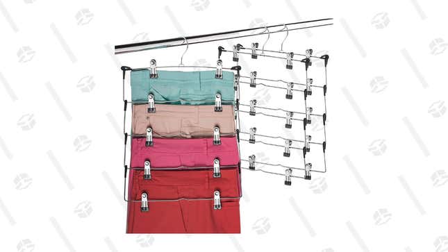 Space-Saving 5-Tier Metal Skirt Hanger | $24 | Amazon