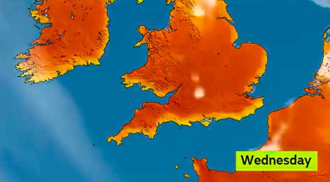 Imagen para el artículo titulado La oficina meteorológica de Reino Unido emite su primera alerta naranja por calor extremo en 167 años