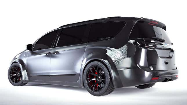 Hellcat-Swapped Chrysler Pacifica Baba Yaga by Speedkore Performance