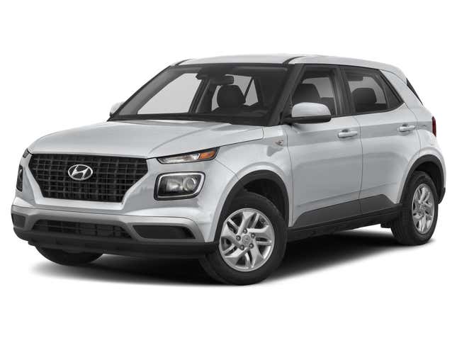 Hyundai Venue / SE IVT 2023. Front 3⁄4, Facing to the Left