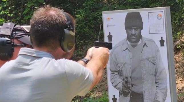 Image for article titled Wait! Georgia Police Used Cutouts of Black People as Target Practice?