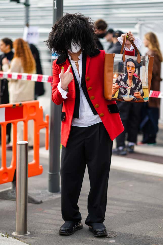 Image for article titled Presenting: The Wildest Looks from Fashion Month (So Far)