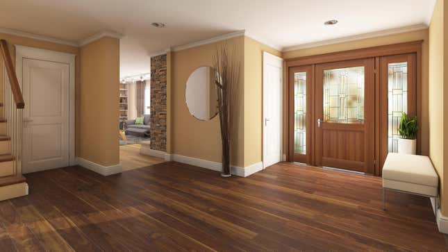 Image for article titled How to Tell If Your Floor is Hardwood or Laminate (and Why It Matters)