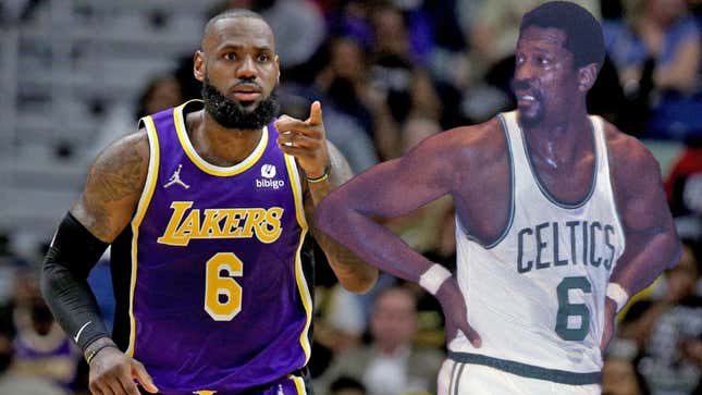 Image for article titled The Bill Russell Case for LeBron as Lakers Player-Coach
