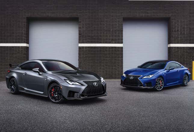 2023 Lexus RC F というタイトルの記事の画像: 何を知りたいですか?