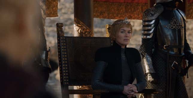 Image for article titled A comprehensive guide to all the side-eye and knowing glances in the “Game of Thrones” finale