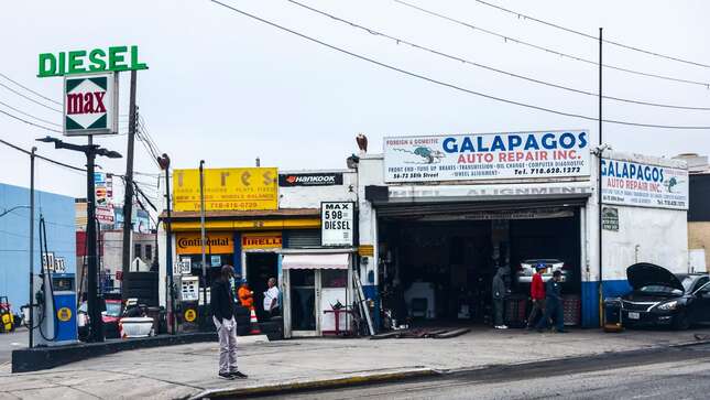 Galapagos Auto Repair in Queens, New York, United States, on October 26, 2022. 