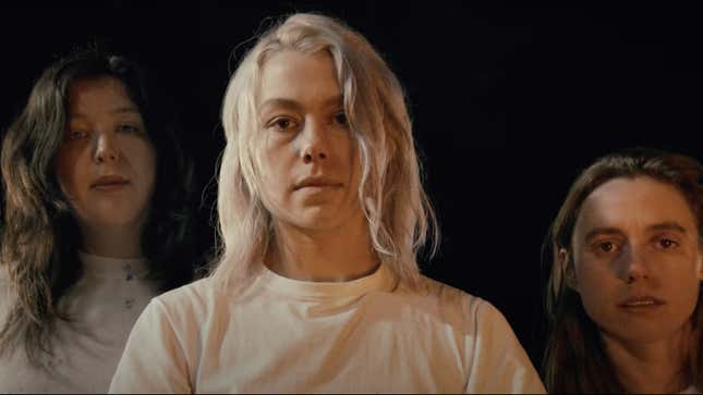 Lucy Dacus, Phoebe Bridgers, and Julien Baker in "The Film"