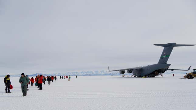 The research team collected data in blistering cold of Antarctica for weeks to map the continent’s subsurface.