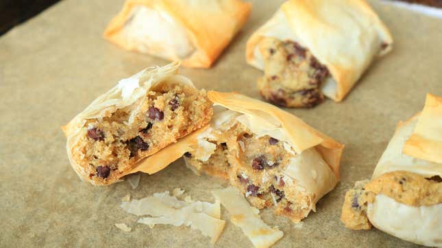 Image for article titled Why Haven&#39;t You Wrapped Your Cookies in Phyllo Dough?