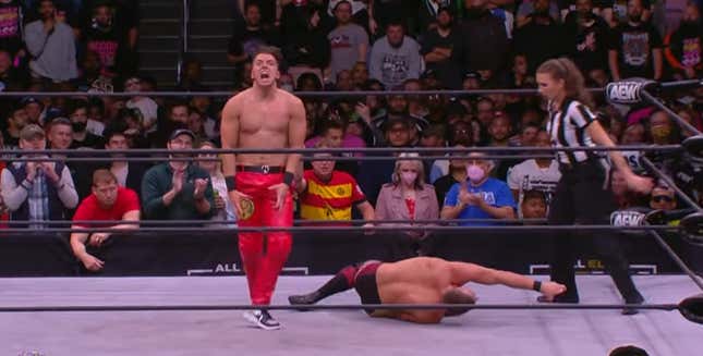 Another backstage dustup for AEW: This time between Andrade and Sammy Guevara.