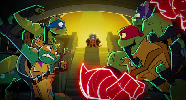 Image for article titled Rise of the TMNT: The Movie Is an Exhilarating Showing for One of the Ninja Turtles' Best Incarnations