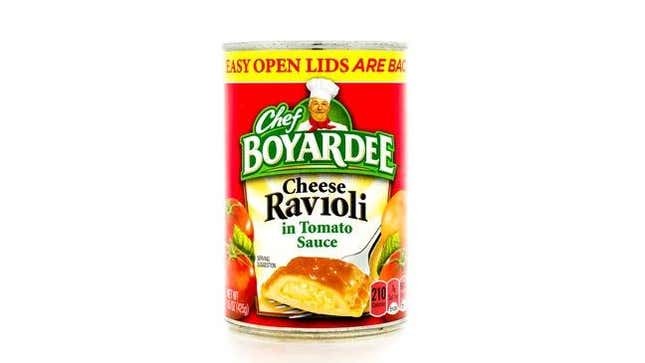 Chef Boyardee Cheese Ravioli