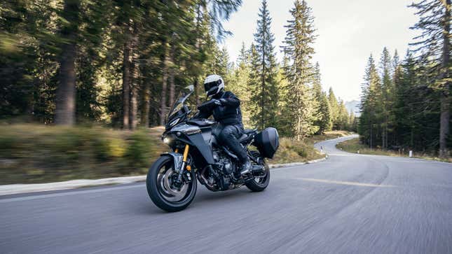 Image for article titled Yamaha&#39;s New Tracer 9 GT+ Might Be Smarter Than You