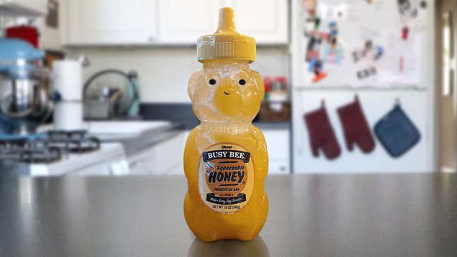 Image for article titled Honey Bear Trying To Live Life To The Fullest Before Crystallization Spreads Throughout Body