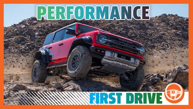 How the 2022 Ford Bronco Raptor Drives On-Road and Off