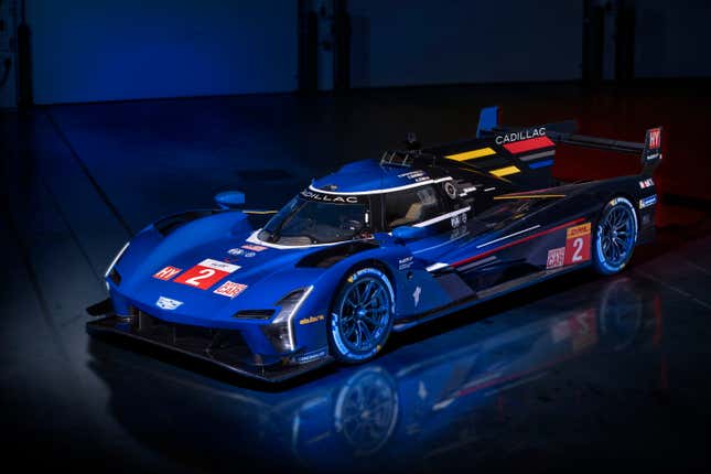 The V-Series.R in its 2023 IMSA livery.