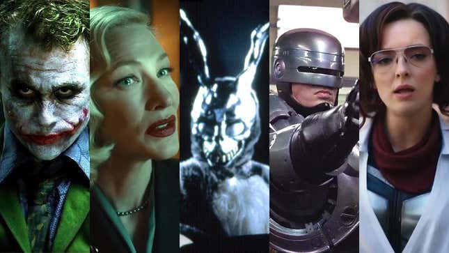 Dark Knight, Nightmare Alley, Donnie Darko, RoboCop and Free Guy