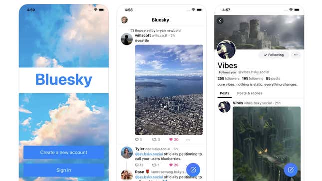 Image for article titled How to Try Bluesky, the Decentralized Twitter Clone