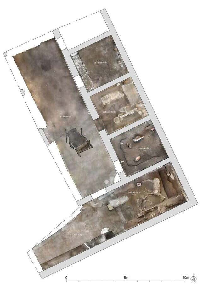 Imagen para el artículo titulado Descubren un cuarto de esclavos perfectamente conservado en la antigua ciudad de Pompeya