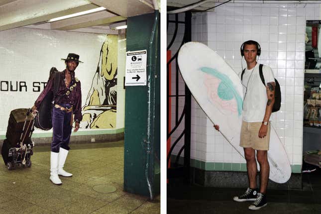 Image for article titled Photos: New Yorkers are beautiful, even when they’re underground