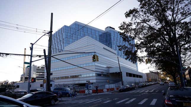 A view of the new NYC Health + Hospitals/South Brooklyn Health, Ruth Bader Ginsburg Hospital.