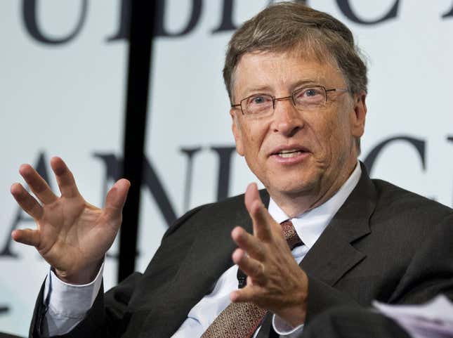 Bill Gates points toward the real college crisis.