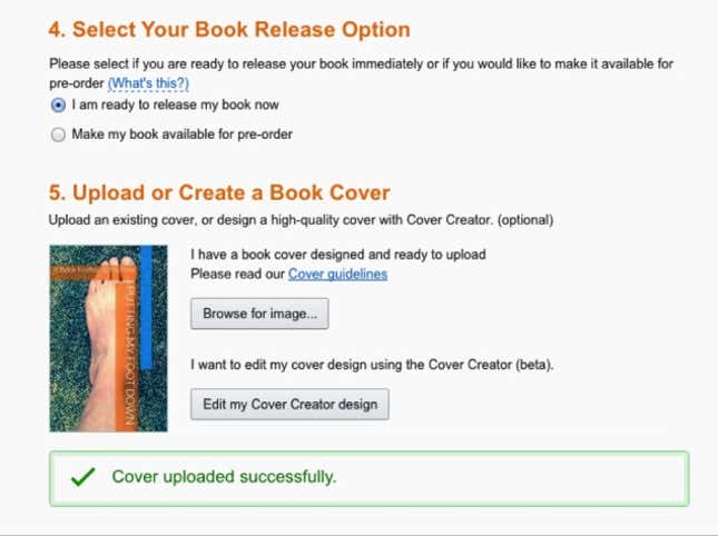 release and cover info
