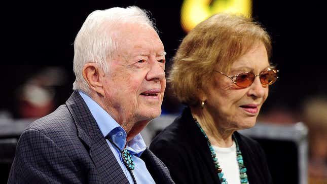 Image for article titled Jimmy, Rosalynn Carter Announce Divorce