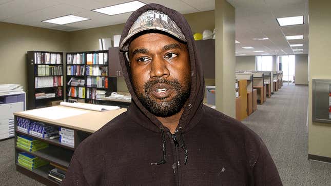 Image for article titled Kanye West Bursts Into Pepperidge Farm With Pitch For Shoe Cookie