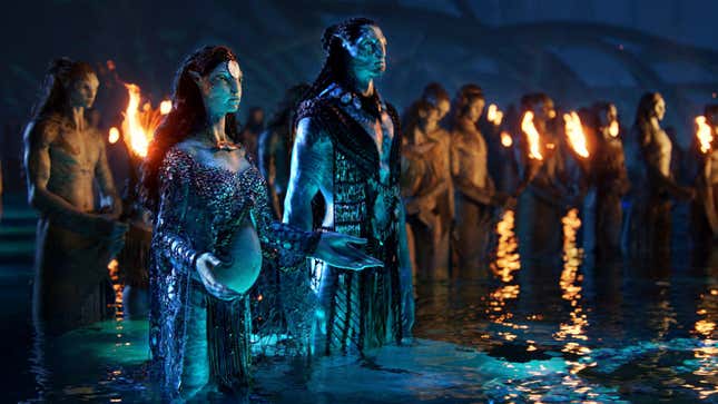 Imagen para el artículo titulado Cameron contra Cameron: Avatar: el sentido del agua ya es la tercera película más taquillera de la historia