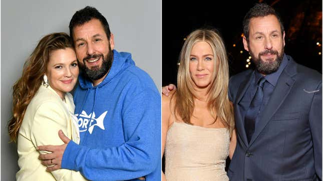 Adam Sandler and Jennifer Aniston want to make a movie with Drew Barrymore
