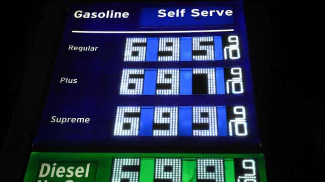 Image for article titled Gas Prices Hit New Record In The United States