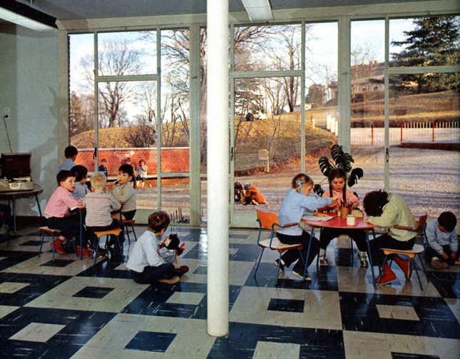 The kindergarten.