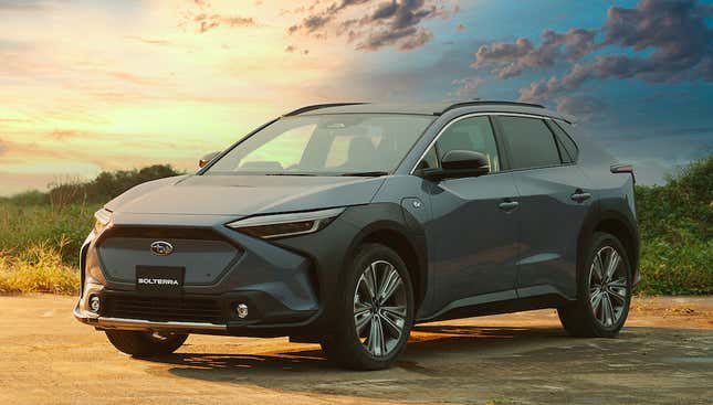 Image for article titled Subaru And Toyota Are Going To Sell Essentially The Same Electric Car And This Is It
