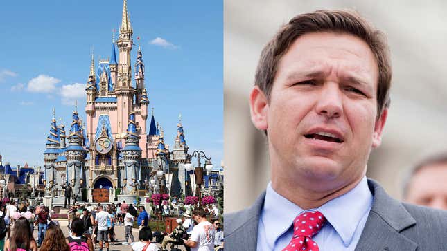 Image for article titled Disney World Employees React To Attacks From Ron DeSantis