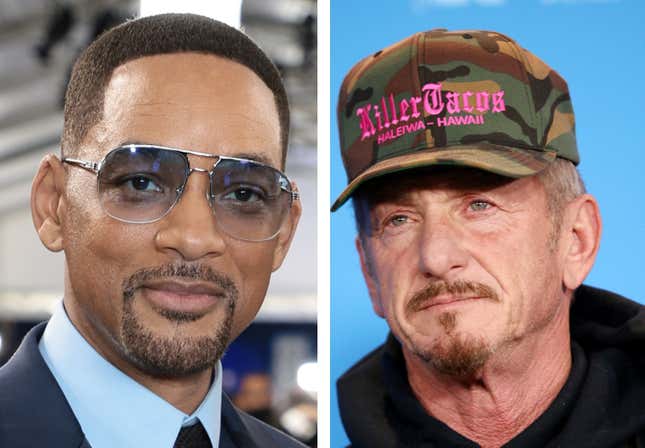 Image for article titled Hey, Sean Penn. Keep Will Smith’s Name Out Your Mouth