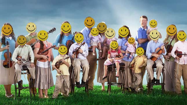 Image for article titled You Aren&#39;t Prepared for How Disturbing &#39;Shiny Happy People: Duggar Family Secrets&#39; Is