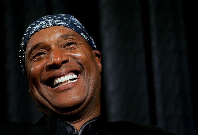 Comedian Paul Mooney takes part in a discussion panel after the world premiere screening of “That’s What I’m Talking About” at The Museum of Television &amp; Radio January 30, 2006 in New York City. 