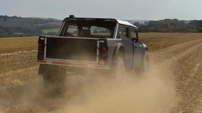 Image for article titled We Heard From The Guy Who Designed That Fabric-Bodied Electric Off-Roading Truck