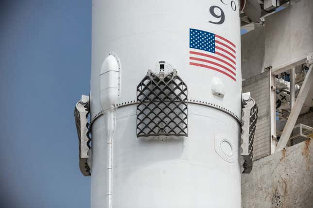 Iridium 2 grid fin titanium
