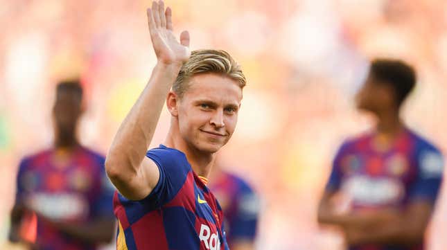 Barca’s latest is trying to push Frenkie de Jong out the door