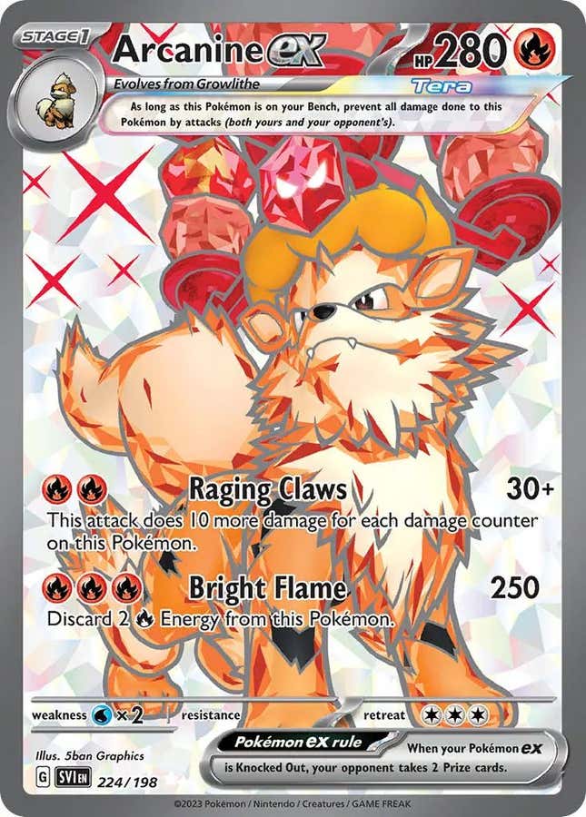 Arcanine ex