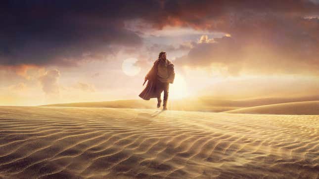Obi Wan in the desert. 
