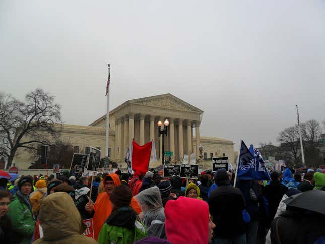 The Supreme Court will be hearing the briefs of many organizations on the issue.